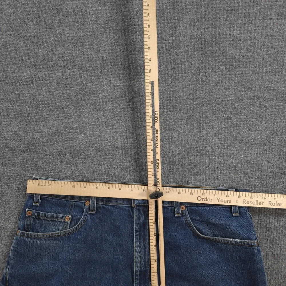 Vintage Levis Jeans Mens 38x27 Blue Denim 505 Regular Fit Straight USA 90s